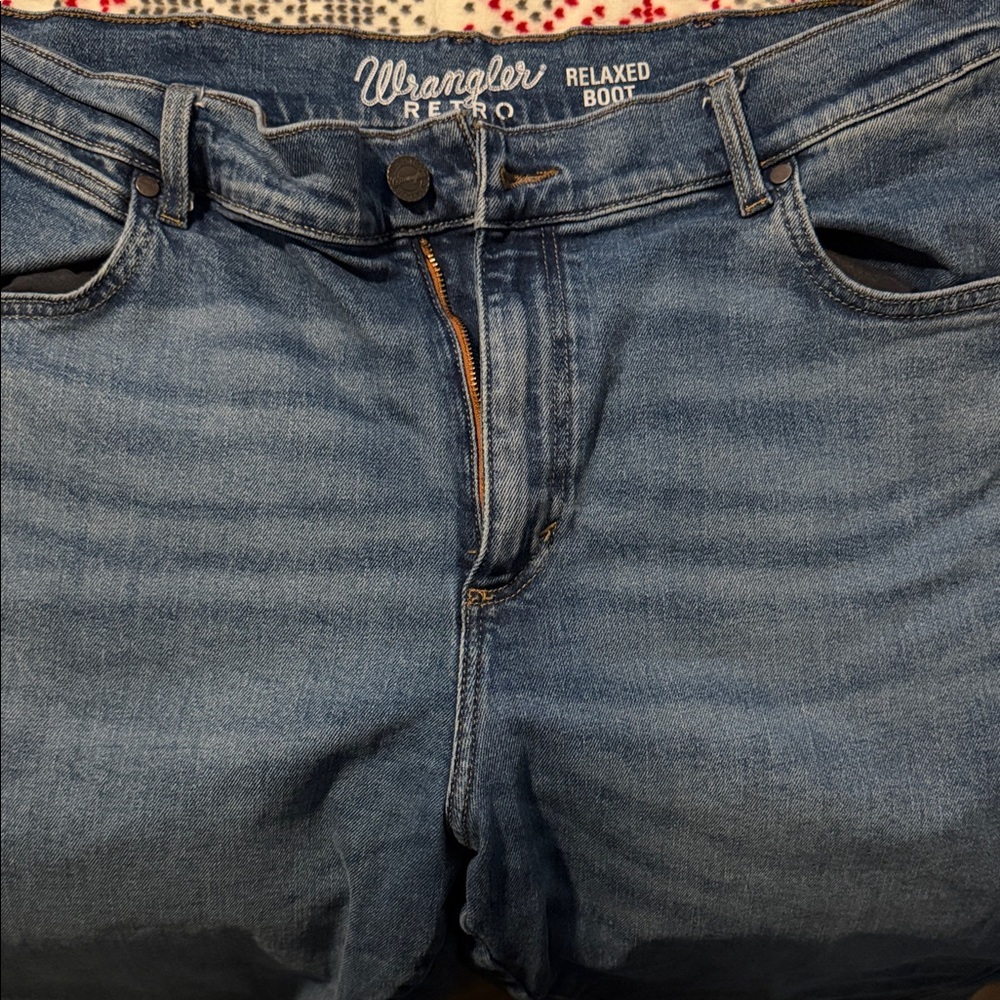 Wrangler Retro Blue Denim Jeans